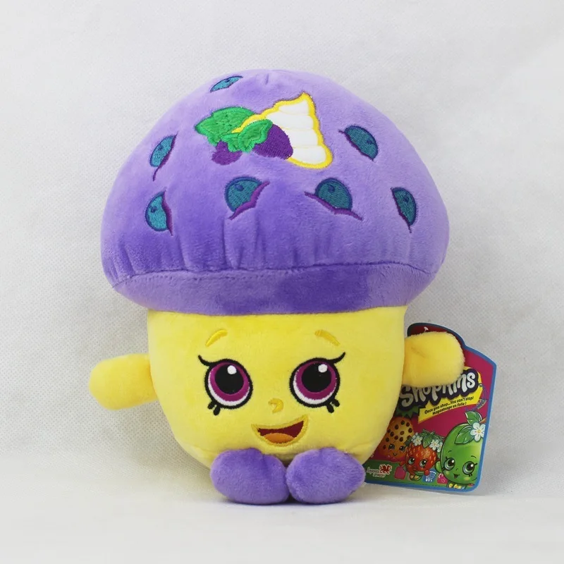 Kawaii фрукты плюш 17-25 см клубника яблоко печенье губная помада пончик шоколадный