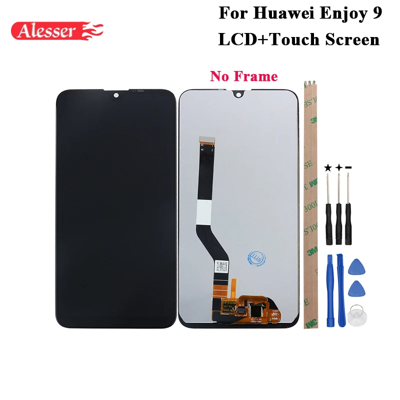 Alesser для Huawei Enjoy 9 ЖК дисплей + запасные части сборки сенсорного экрана с