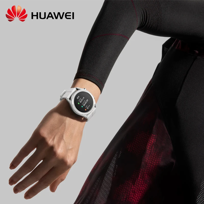 HUAWEI часы GT Смарт часы AMOLED мониторинг сердечного ритма 5 атм водонепроницаемый gps NFC Bluetooth Спорт на открытом воздухе Smartwatch