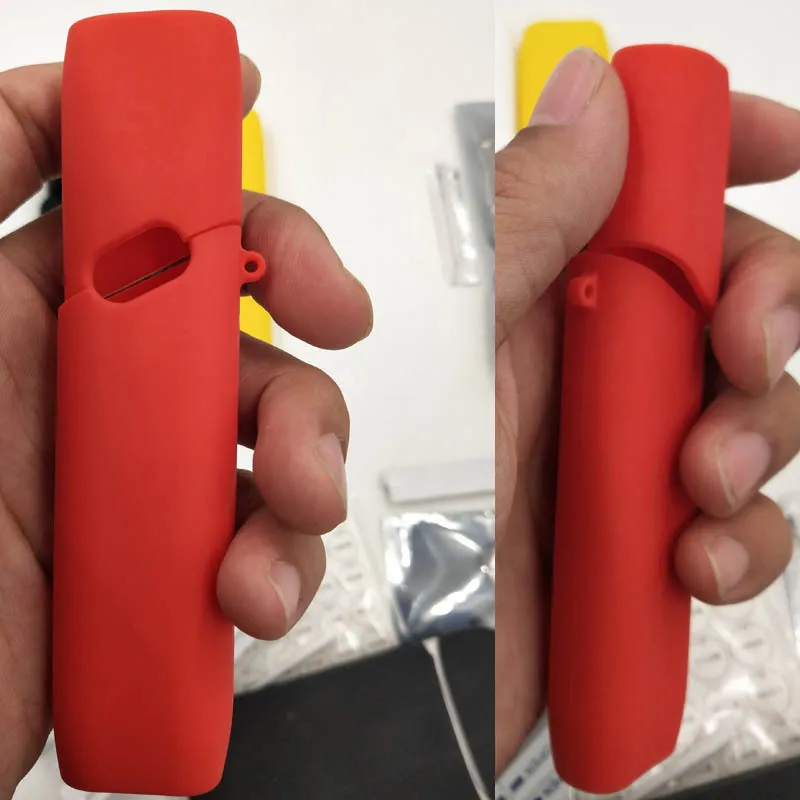 Новый стильный силиконовый чехол для IQOS 3 0 Multi E Cigarette защитный (черный)|Аксессуары|