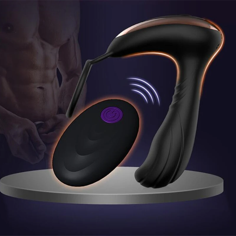 Мужской массажер простаты вибратор секс игрушки для мужчин Анальная пробка