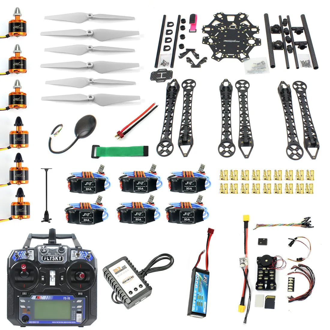 F08618 U DIY FPV Дрон гексакоптер 6 осевой комплект летательного аппарата HMF S550 рамка PXI