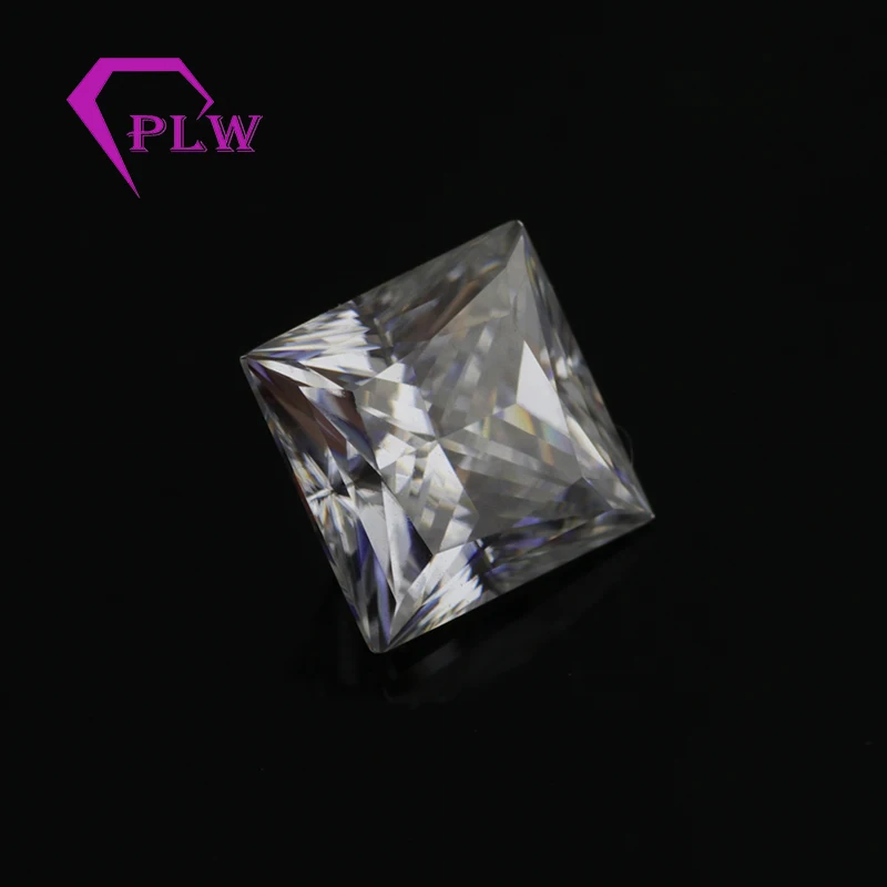 Provence jewelry 0 3 карат 3*3 мм D Цвет VVS 3ex Принцесса cut moissanite для кольца браслет ожерелье