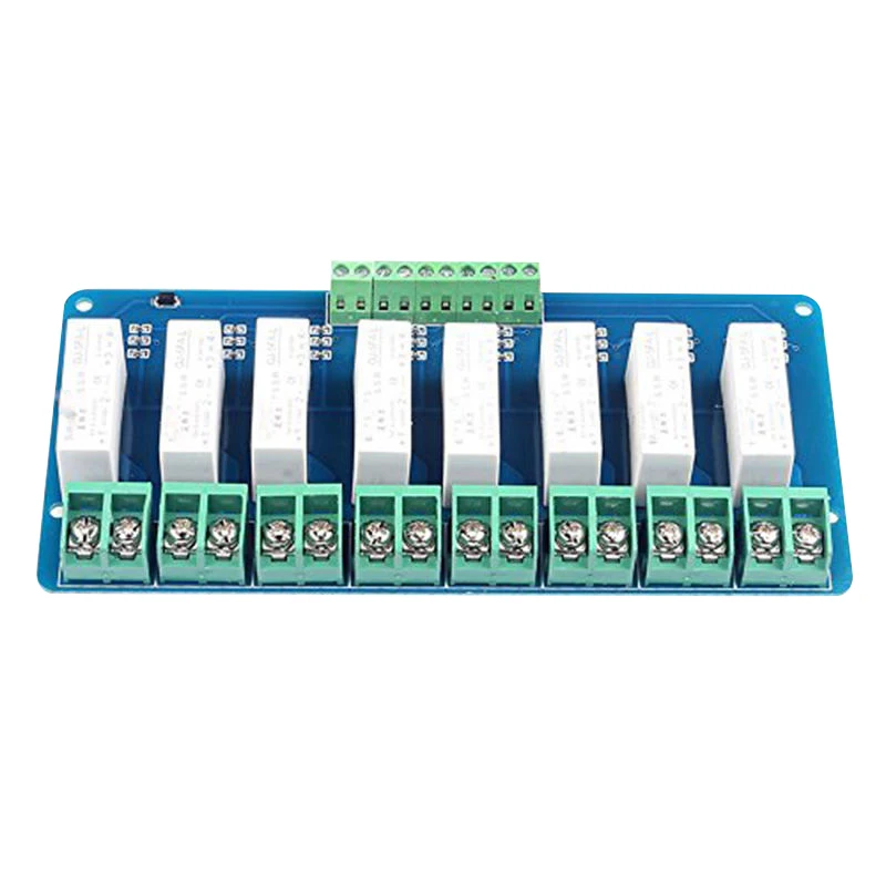 8 канальный Ssr 5A Dc 5 V 220 твердотельные реле малые мощные вход 3 ~ 5Vdc выход 220Vdc|Сетевые