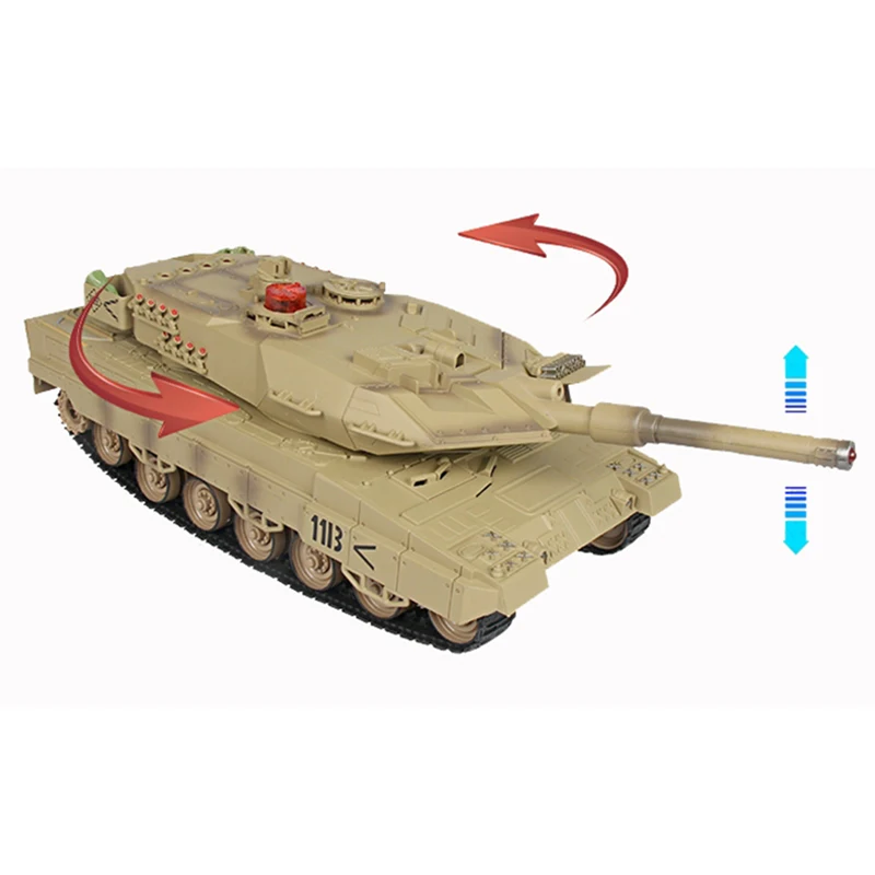 Танк тигр 1:32 Panzer пистолет инфракрасный пульт ДУ боевой танки на радиоуправлении 2