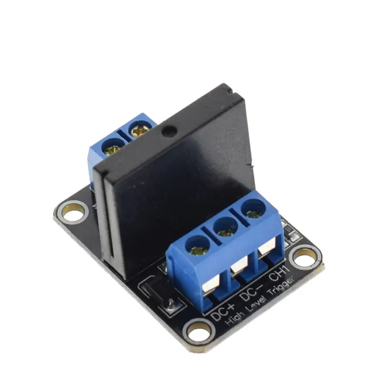 Твердотельный релейный модуль 1/2/4/8 канала твердотельный PCB SSR AVR DSP 5 В DC 240 в AC 2A для