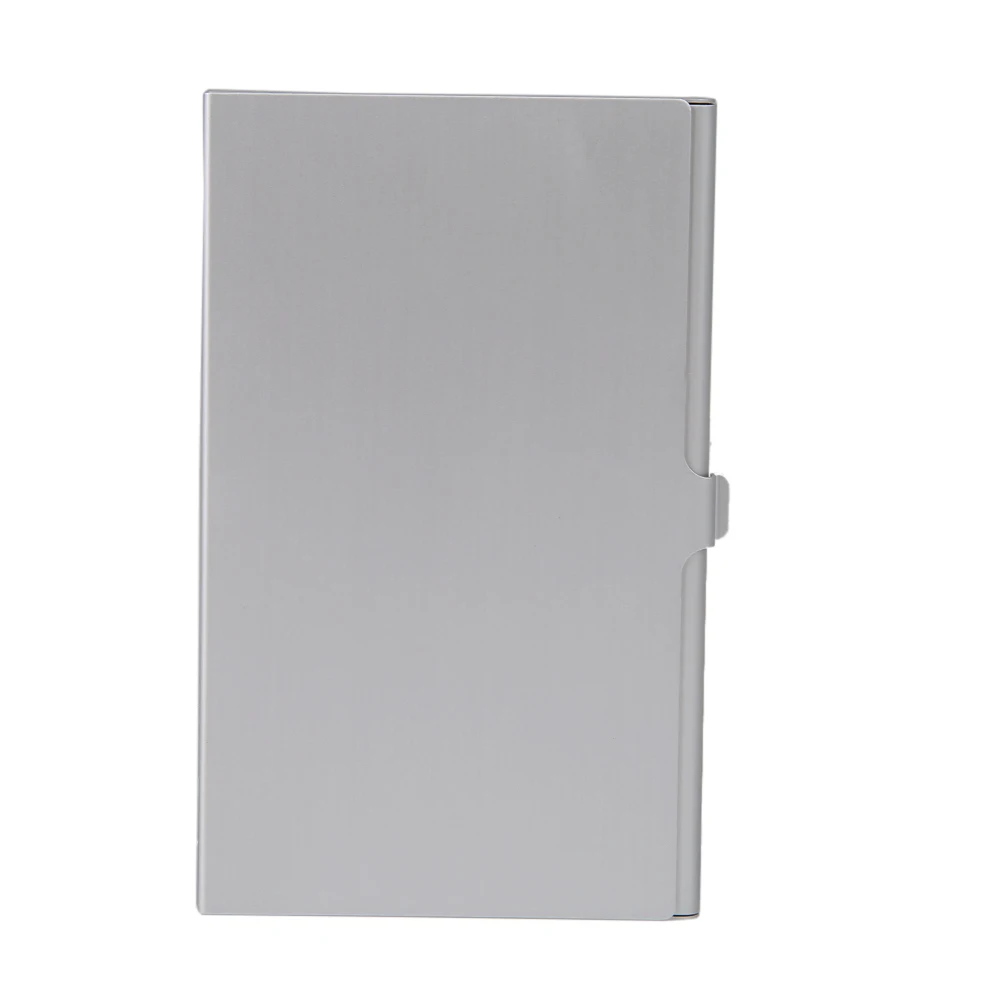 

Silver Portable Memory Card Storage Cases Monolayer Aluminum 1SD+ 8TF Micro SD Cards Pin Storage Box Case Holder New