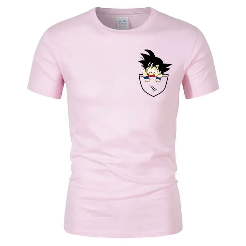 Футболка с драконом и шариком для мужчин летние футболки Z super son goku Slim Fit cosplay 3D