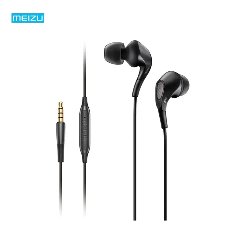 MEIZU Flow три гибридных блока In Ear HiFi Mic 3 5 мм наушники с голосовым управлением 105dB 32 Ом