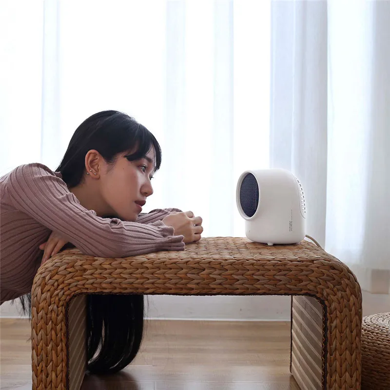 

Mini Warmbaby Fan Heater Desktop Warm Electronic Heater Cute Small Portable Warmer Machine for Winter Home Office