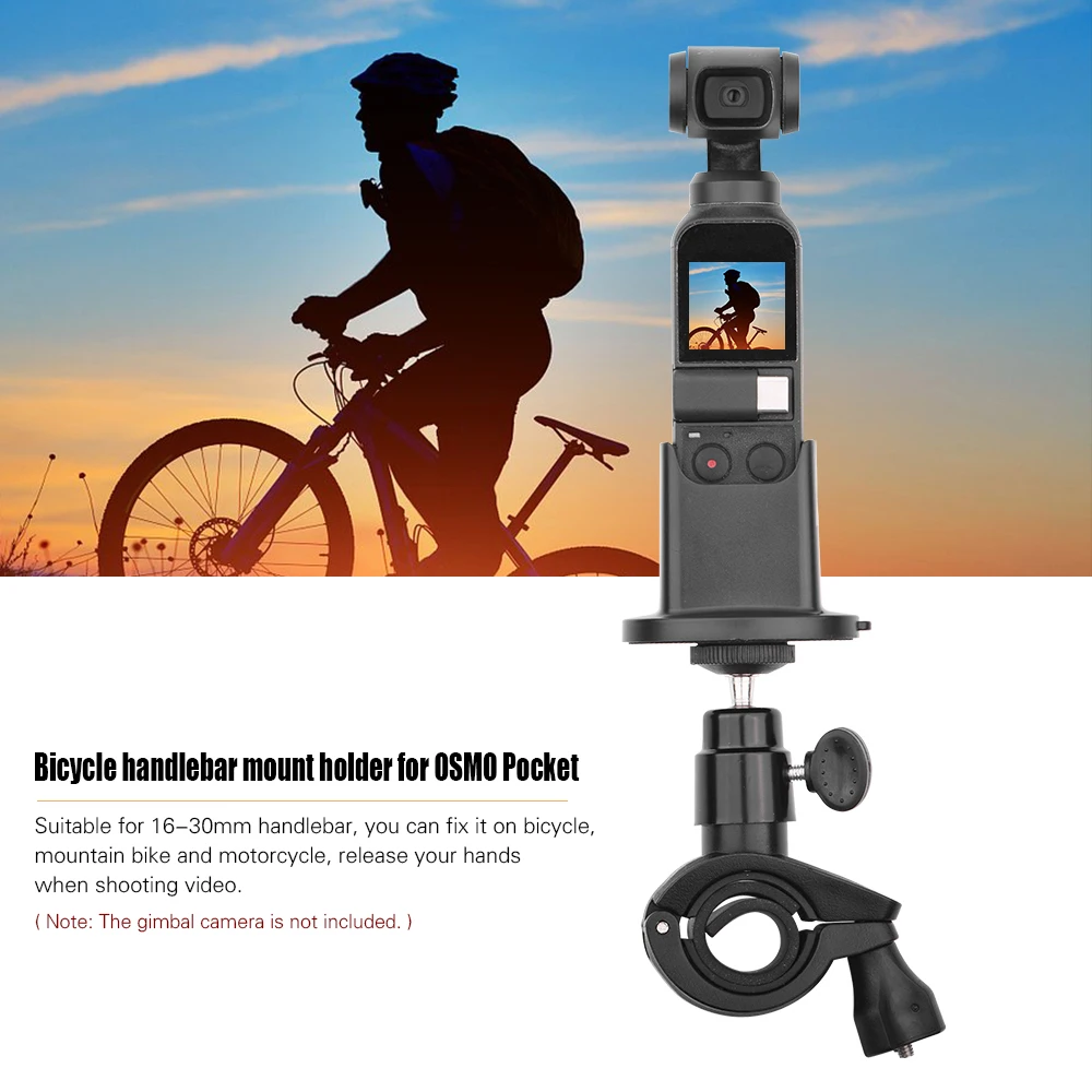 Крепление на руль велосипеда зажим для DJI OSMO держатель Подставка Кронштейн с