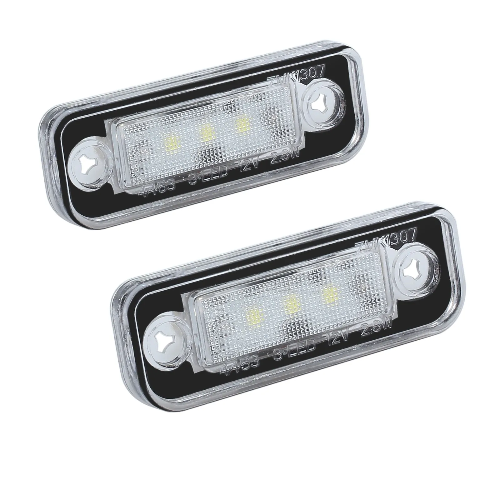 2 шт. светодиодные SMD лампы для номерного знака Mercedes Benz SLK R171 S203 W211 S211 / 1103 3 | Лампы и