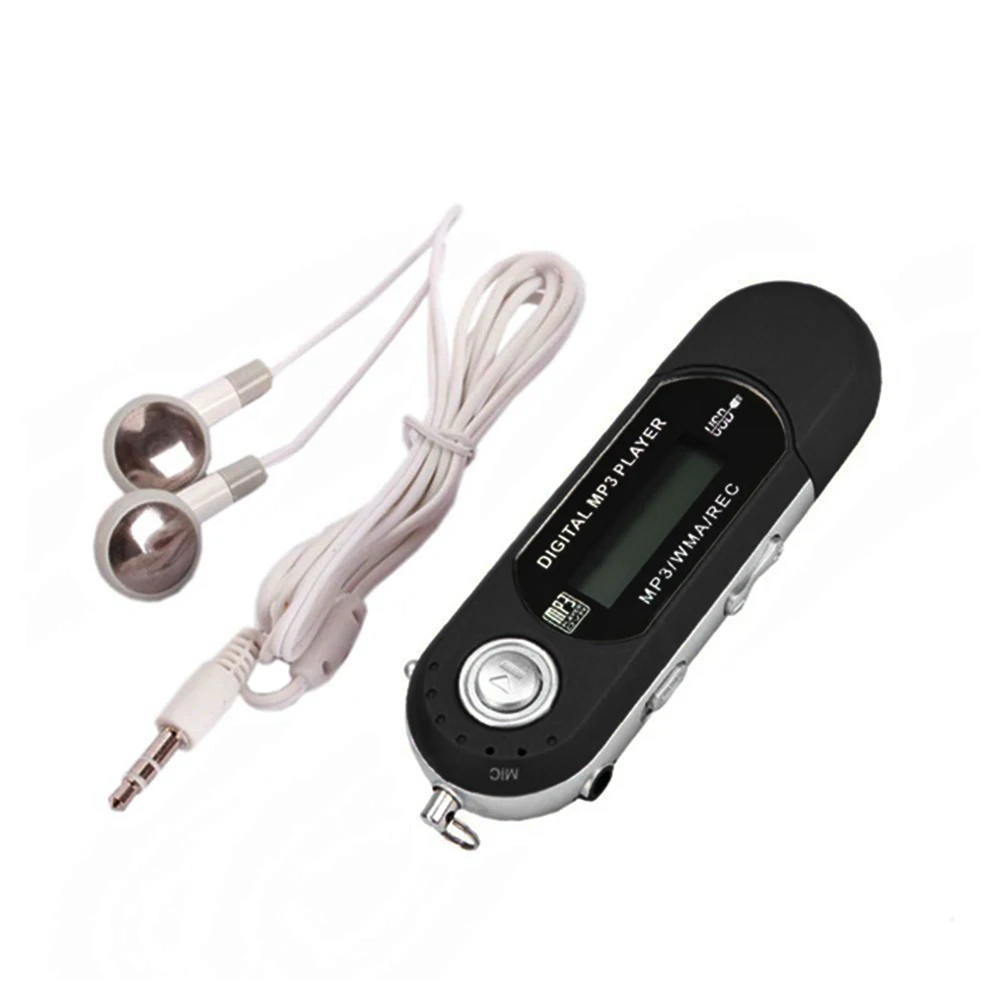Экран MP3 U disk No. 7 карта аккумулятора USB встроенный радиоприемник черный|MP4-плееры| |