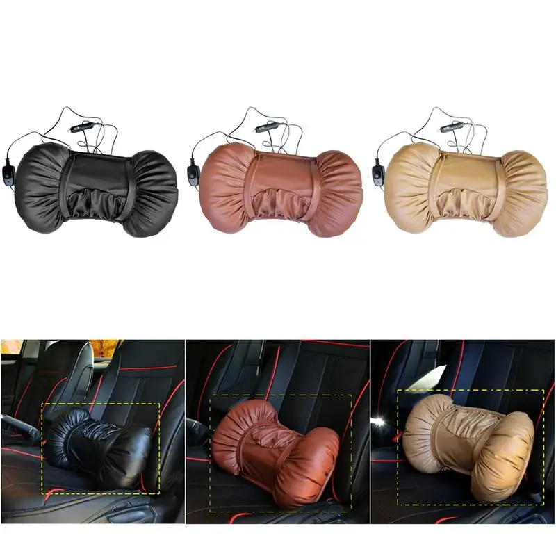 Car Electric Massage Lumbar Cushion Seat Pad Office Chair Home Vibration Universal Pillow For Four Seasons |