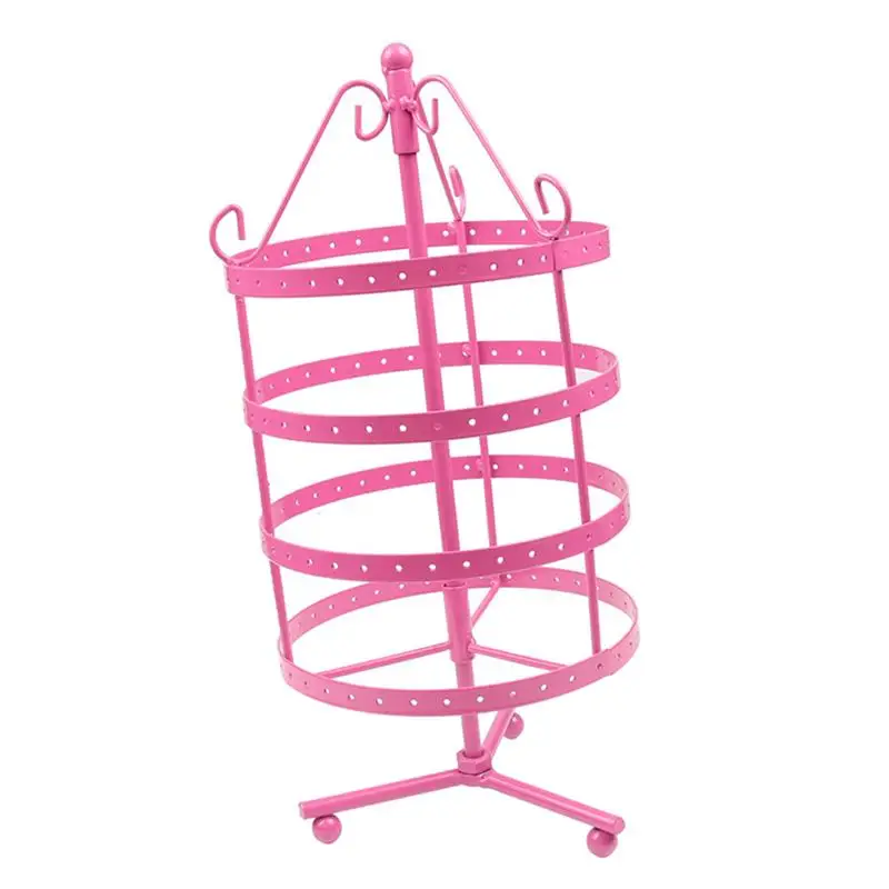 1PC Portable Four-Layer Rotating Convenient Jewelry Holder Storage Rack Display For Necklace Watches Earrings | Дом и сад