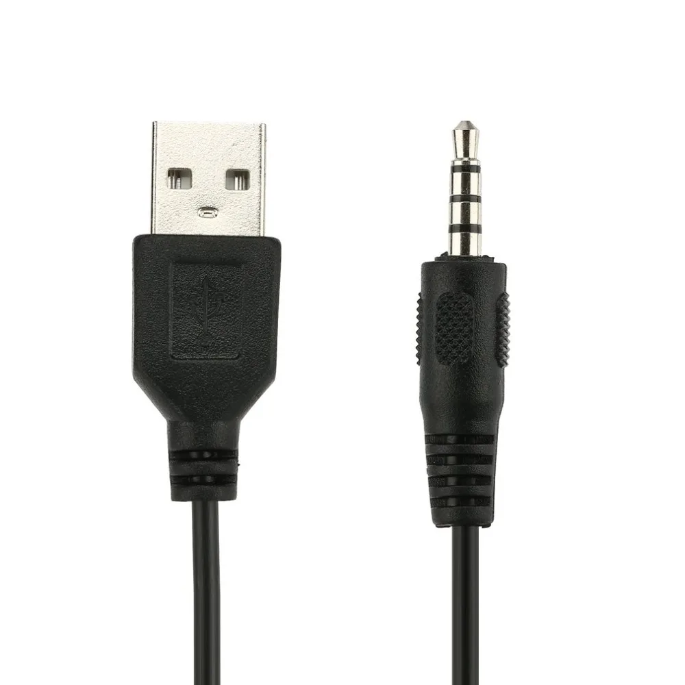 Конвертер адаптер портативный размер авто аудио AUX ММ 3 5 мм штекер USB кабель для