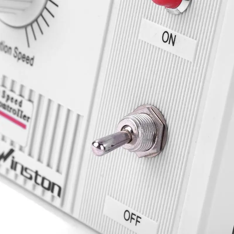AC 220V DC90V Electromagnetic Motor Speed Controller Pinpoint Regulator Clear the operation panel With control knob | Обустройство