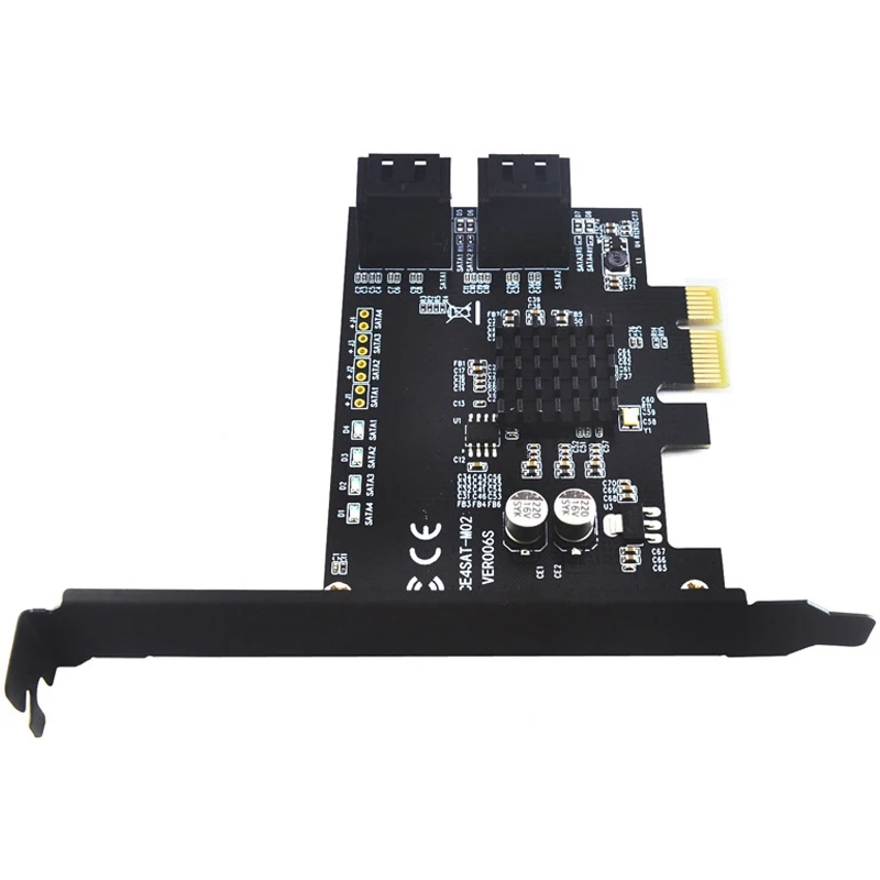 PPYY Новый адаптер для карт Pci E4 Msata Ssd и Sata3.0 Combo Express 6 Гбит/с Asm1061 Sl @ 88|Платы
