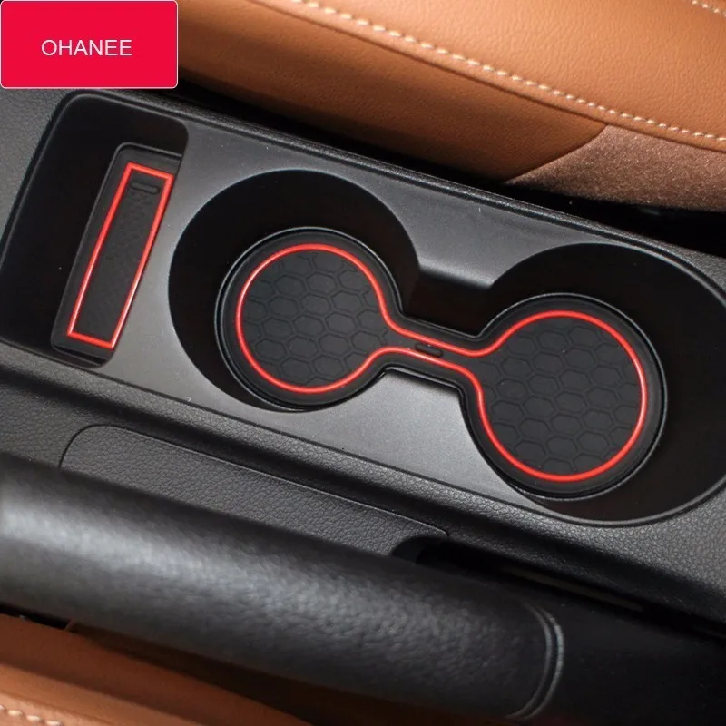 OHANEE ворота Слот коврик чехол для Kia Rio 4 X line 2017 2018 межкомнатный дверной чашки