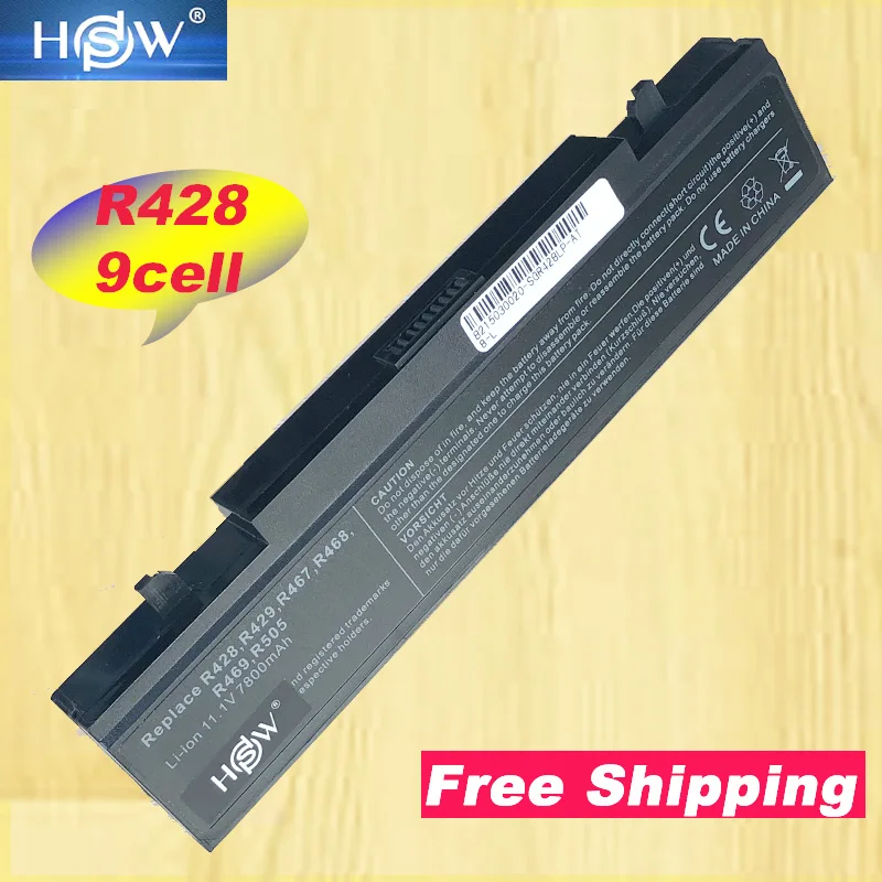 HSW 9 ячеек Аккумулятор для ноутбука SAMSUNG R580 R540 R530 R429 R520 R428 R522 R528 R425 AA-PB9NC5B AA-PB9NS6B |