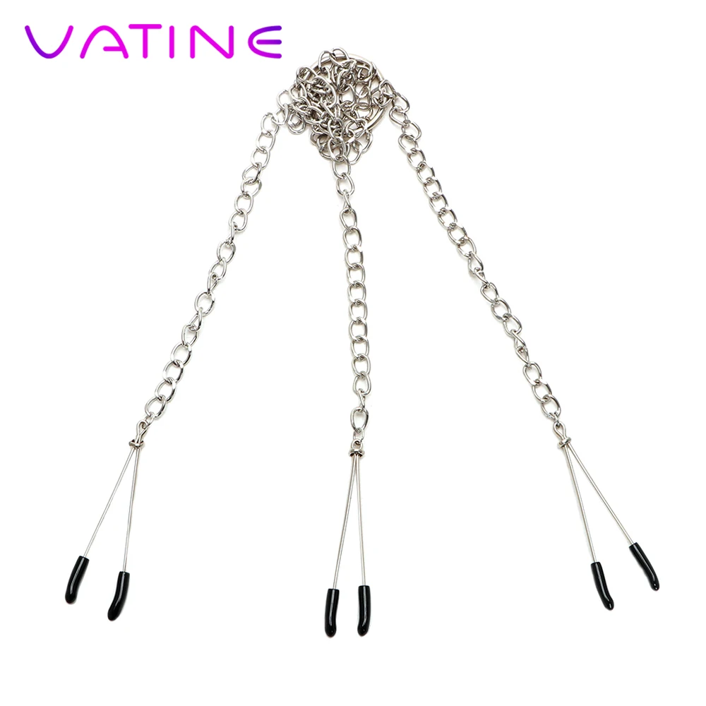 VATINE Papilla Φ эротические игрушки зажимы для груди стимулятор сосков с цепочкой|Игры