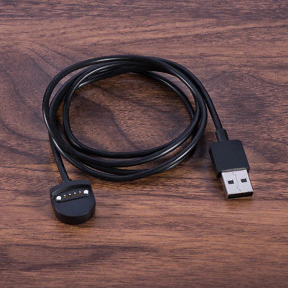 1 м магнитное зарядное устройство USB зарядный кабель док станция для Mobvoi Ticwatch S/E