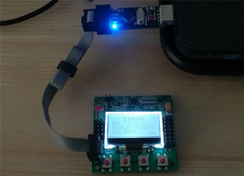 Высокое качество KK2 Flight Control ler USB программист для KK2.1.5 LCD Board FPV Racing Drone DIY