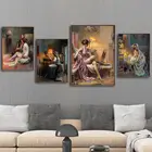 Домашний декор, печать на холсте, настенные картины, плакат, печать на холсте, картины, французская дельфина олёльра, женщина