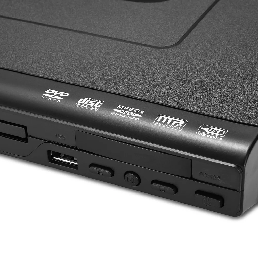 110 В 240 USB Портативный DVD проигрыватель с несколькими воспроизведениями ADH CD SVCD VCD