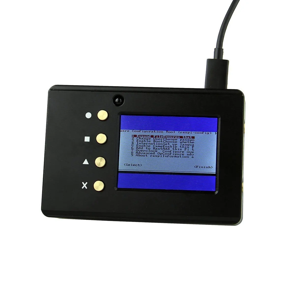 Алюминиевый корпус для Raspberry Pi DIY Kit с 2 дюймовым высоким TFT ЖК экраном Модель B/B