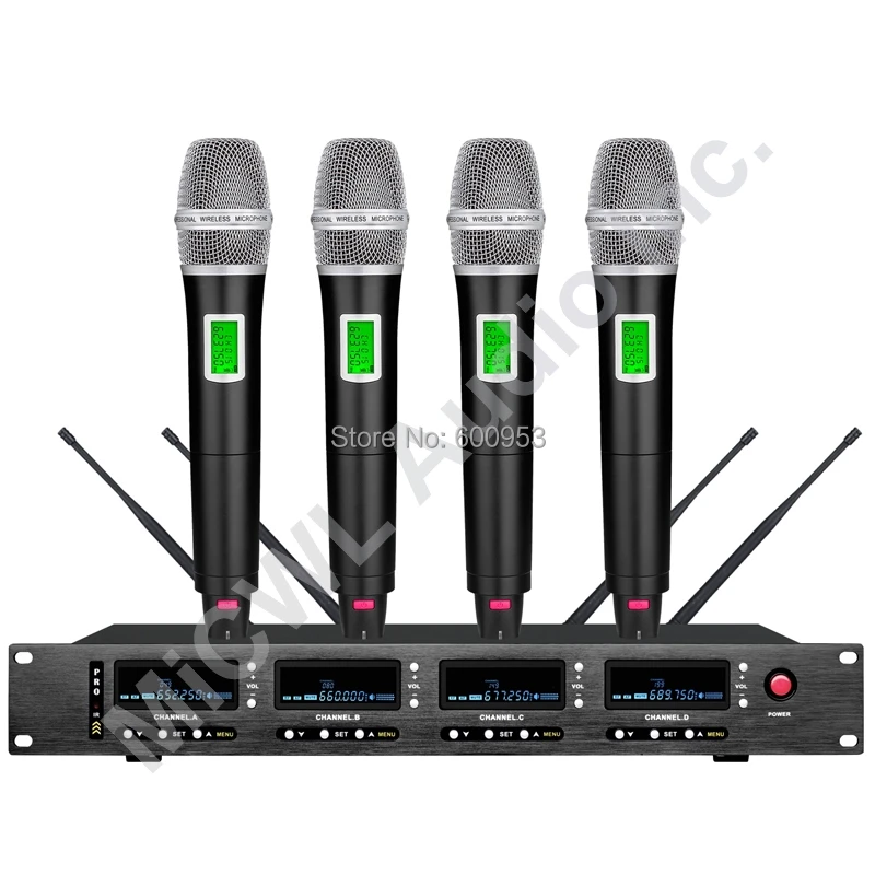 MiCWL SKM9000 4 перезаряжаемая сценическая производительность цифровая Беспроводная