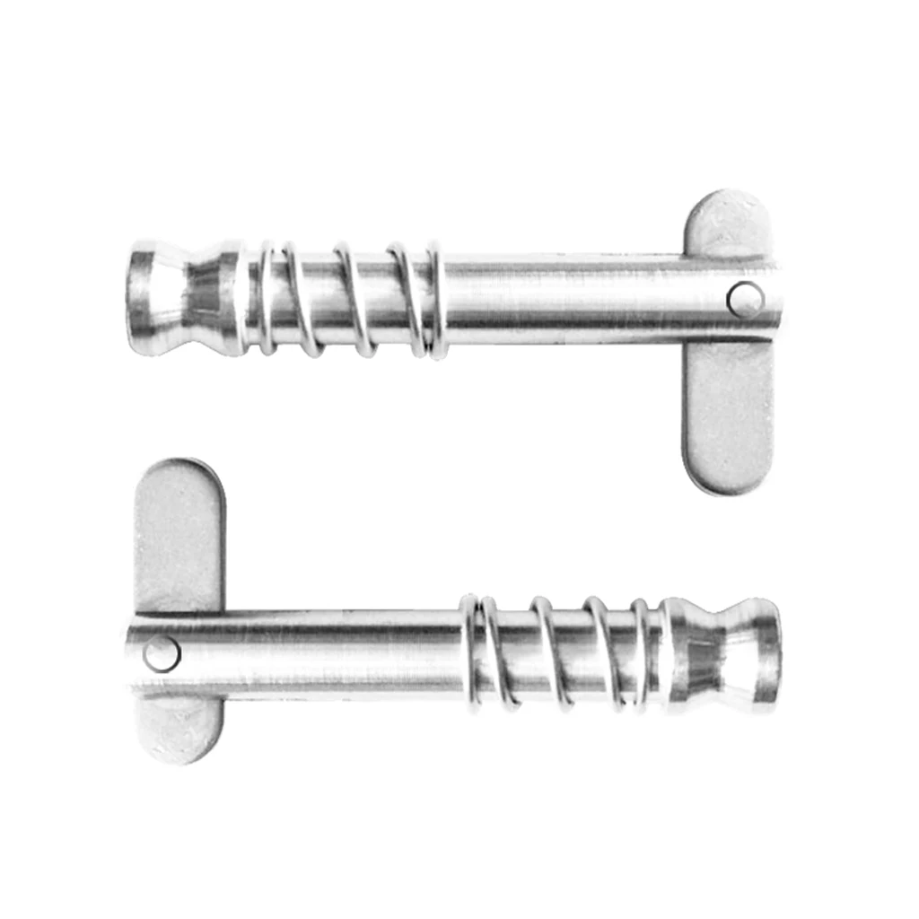 

2 Pcs 316 Stainless Steel Quick Release Pin Fit For Boat Top Deck Hinge 43mm Boats Hinge Pin Boat Accessories Marine Hardwre