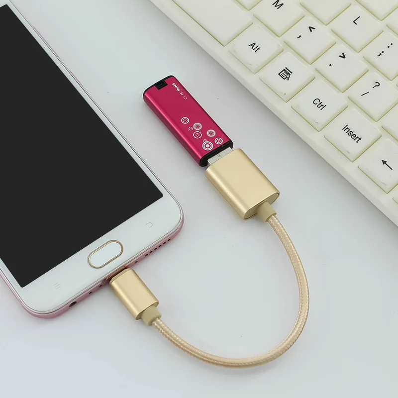 Безопасная линия передачи данных Тип C изменение USB подключение случае U диск