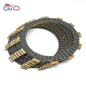 for honda cr125r 1987 1988 1989 cr125 cr 125 r clutch friction disc plate kit 7p set vintage motocross part free global shipping