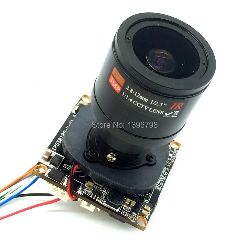 CCTV видео безопасности 1080P 2.0MP Мини HD H.264/H.265 IP камера ONVIF 2 8 12 мм ручной
