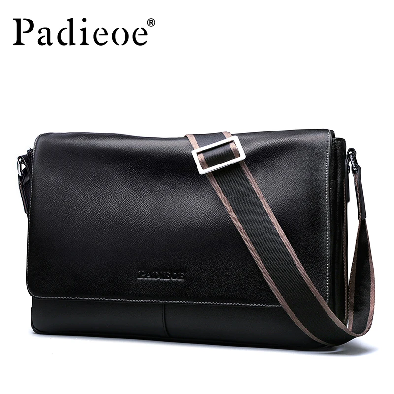 

Padieoe crossbody bags for men leather shoulder bags satchel bag sling bag purses fashion vintage