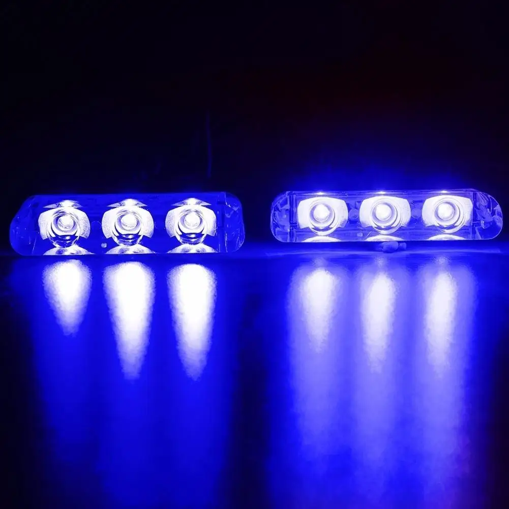 2 шт. 12В лучшее качество 2x 3/Led скорой помощи полиции светильник преобразователь