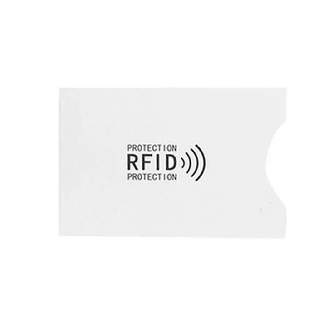 10 шт RFID блокирующий рукав держатель кредитной карты защитный чехол кошелек сумка - Фото №1