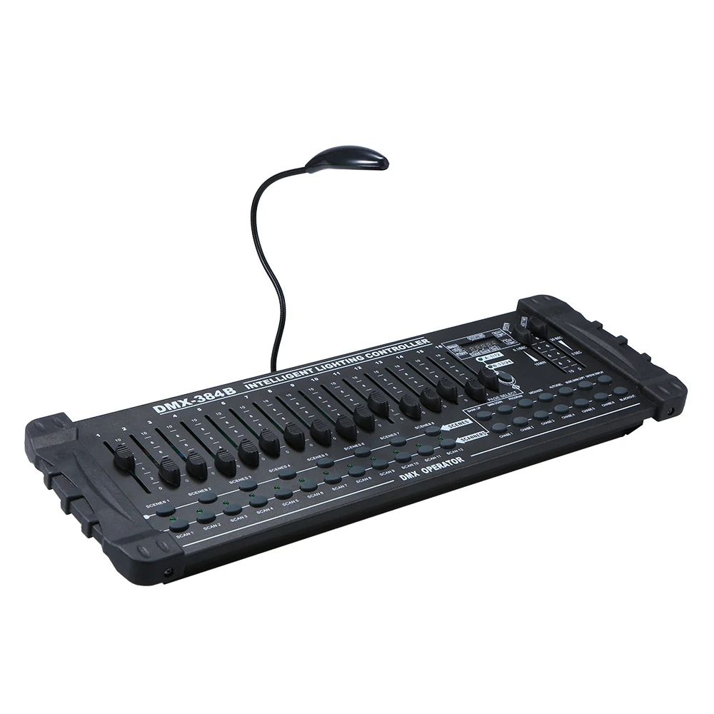 

Консоль AC110-240V Mini 384 регулятор каналов, оборудование для сценического освещения, зарядка через USB, порт вечерние, бара, паба, диджея, клуба, кон...