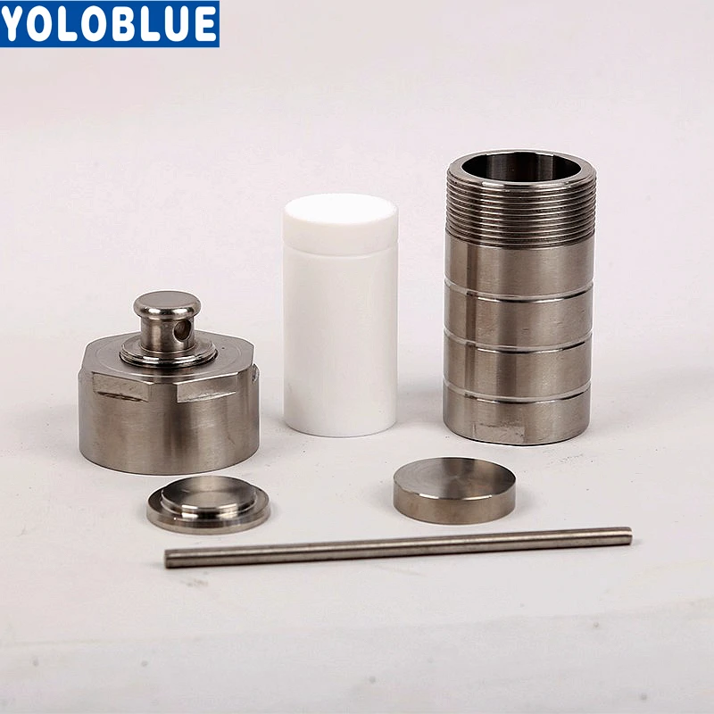 Гидротермальный Автоклавный реактор емкость для чайника с гидротермическим синтезом с политетрафторной камерой 300 мл, 400 мл, 500 мл, сделано в Китае