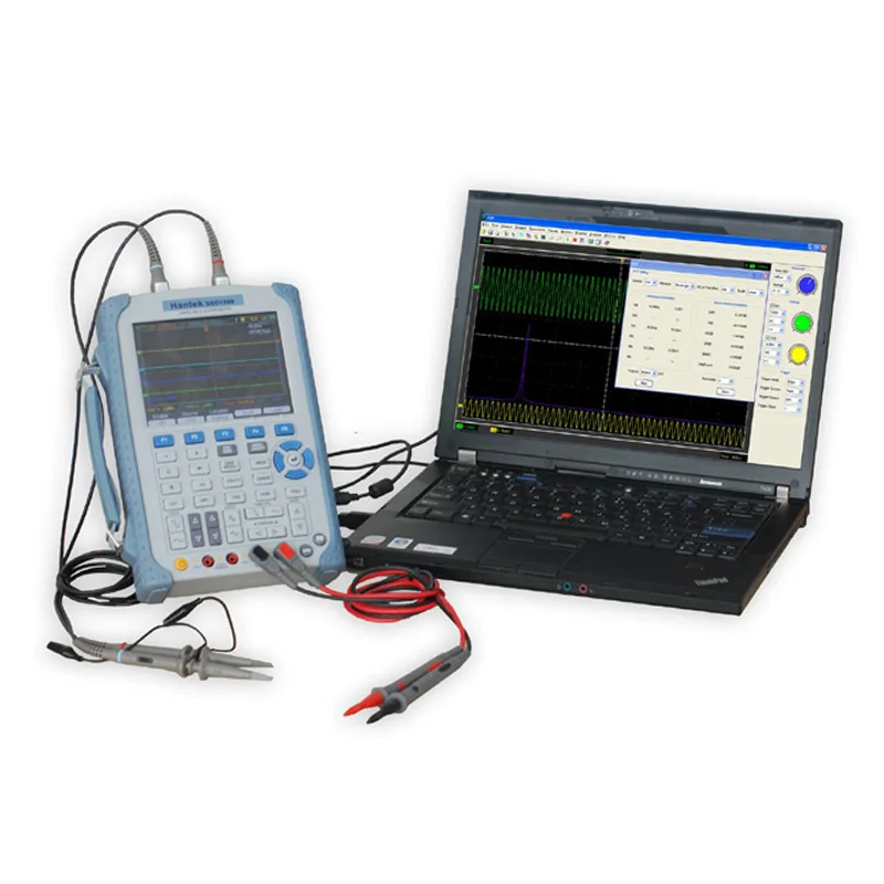 Оригинальный Hantek DSO1062S DSO1122S DSO1152S DSO1202S Ручной осциллограф 1 м глубина памяти 6000
