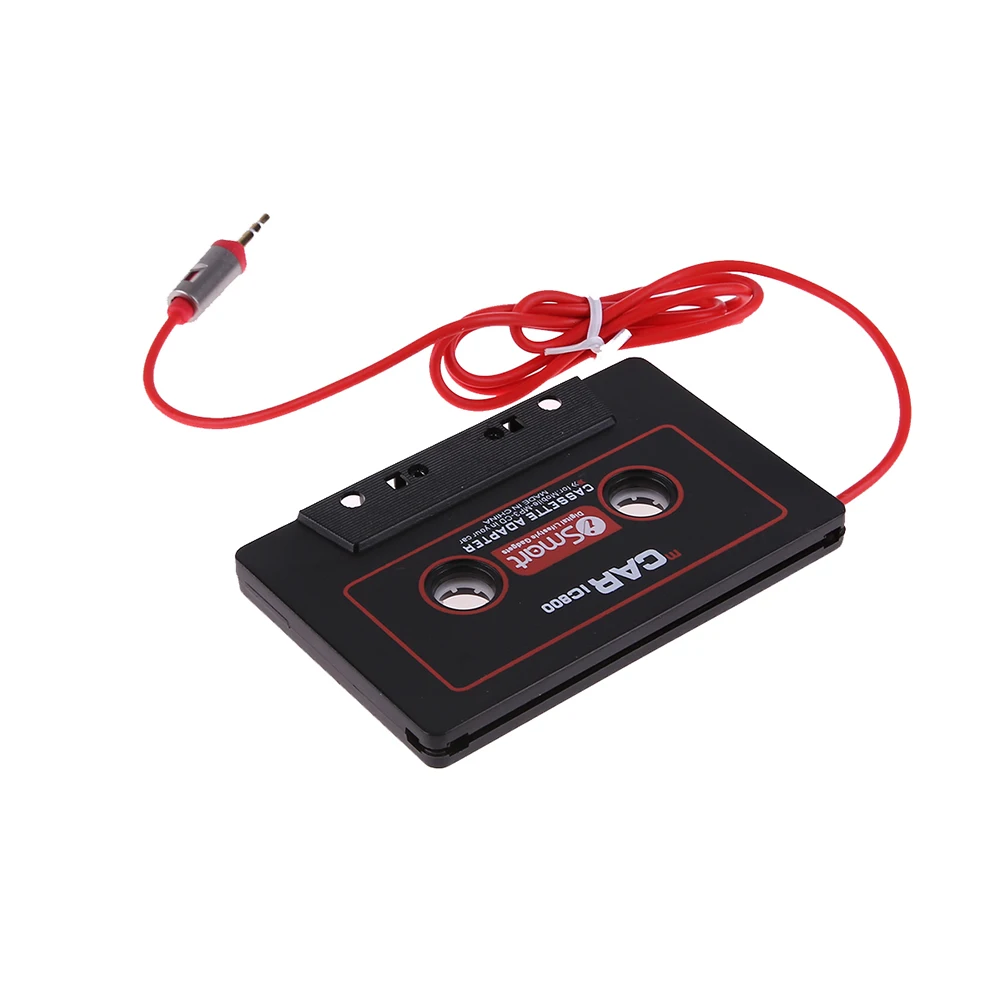 Автомобильная Кассетная лента адаптер для IPod IPhone MP3 AUX кабель CD плеер Aux 3 5 мм