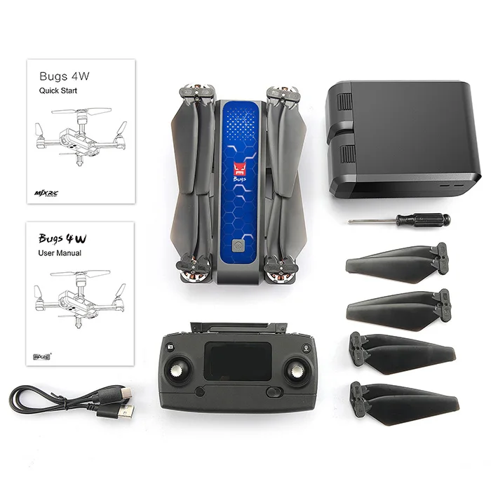 MJX B4W 5G wifi FPV ультразвуковой портативный Дрон gps бесщеточный складной