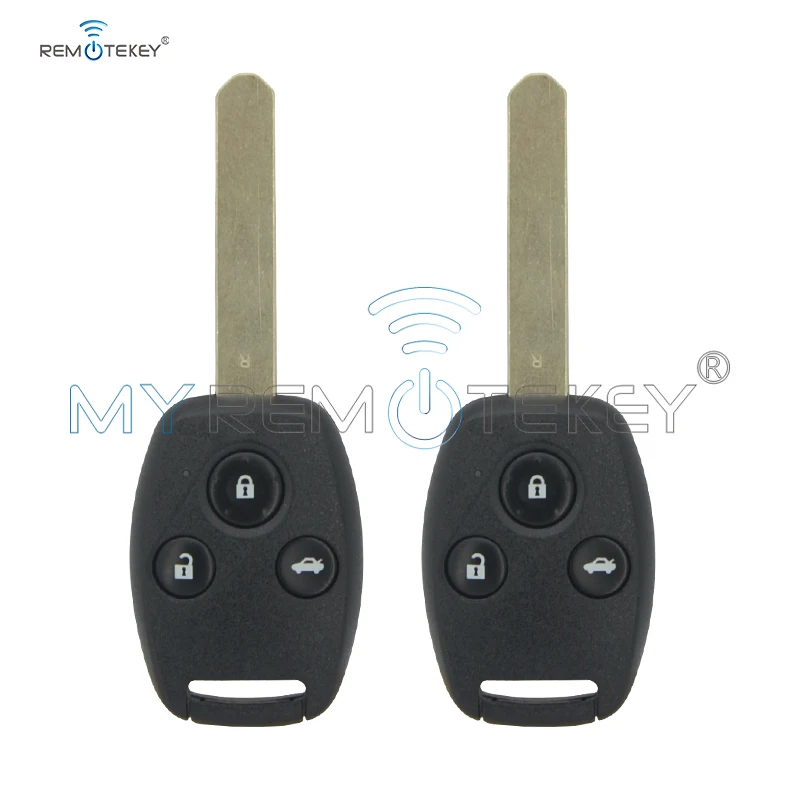 Remtekey 2 шт. VDO 72147 TAO W2 3 кнопки 433 МГц HON66 для Honda Accord 2008 2009 2010 2011 дистанционный