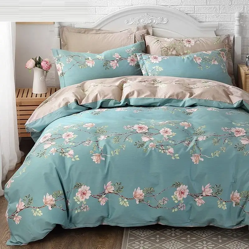 Matrimonio Juego Nordico Dekbedovertrek Lits-jumeaux Infantil хлопок Ropa Roupa De Cama постельное белье простыня и