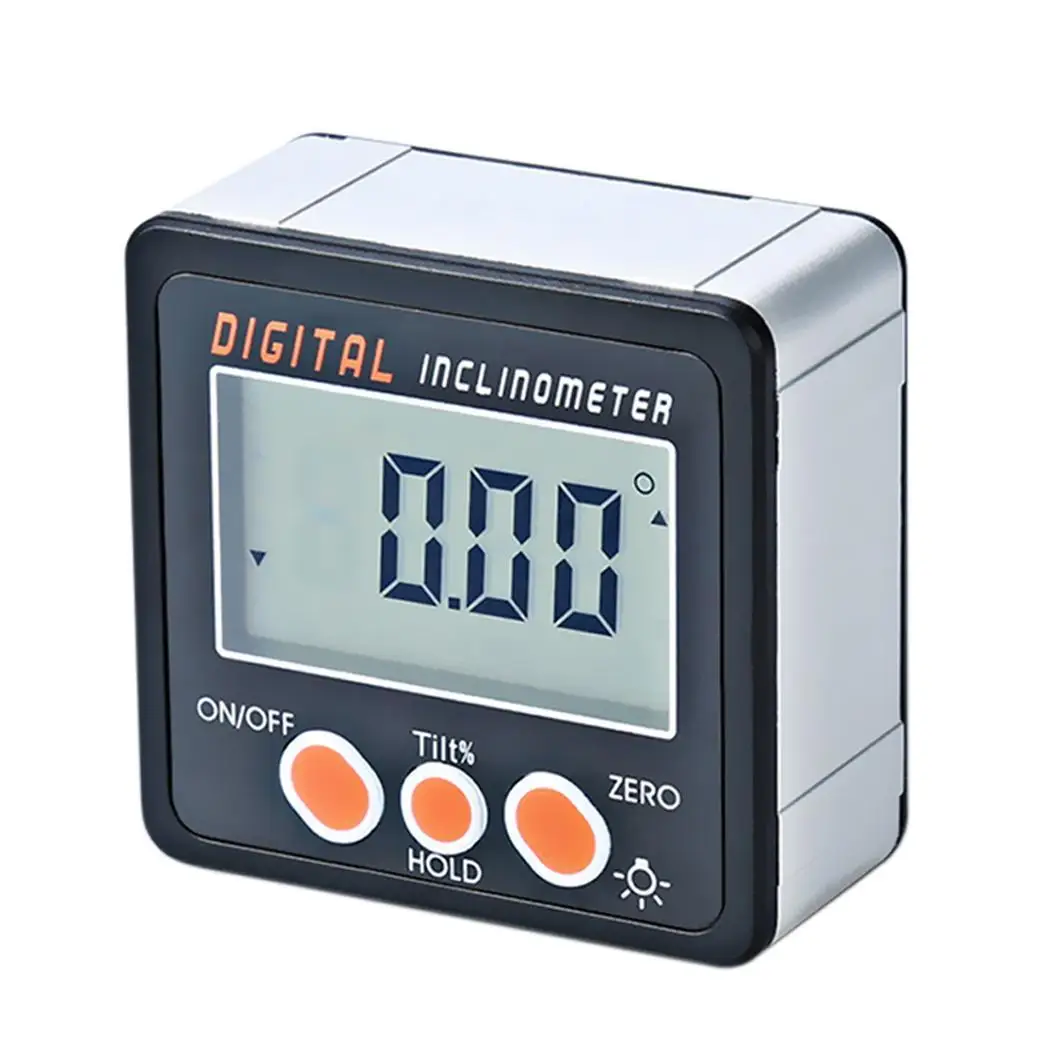 Electronic Digital Inclinometer Angle Gauge Meter 4 -90 White 0.05 Measuring 0.2 ~ 40 0.1 Tool Home Work etc | Инструменты