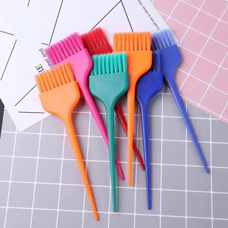 

7pcs/set Pro Colorful Hair Dye Brushes Kit Coloring Barber Hairdressing Brush Hairdressing Supplies Salon Hair Care Styling Tool