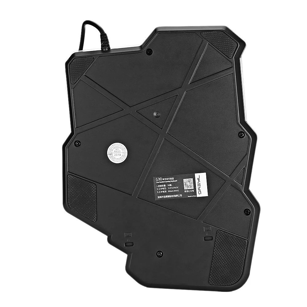 G30 1 6 м Проводная игровая клавиатура со светодиодной подсветкой 35 клавиш с одной
