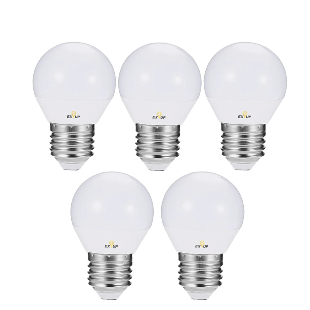 E27 LED Light Bulbs 7W LED Globe Spotlight Lamp Bulb Frosted Indoor Bulb for Ceiling Lighting Bars KTV Clubs Restaurant