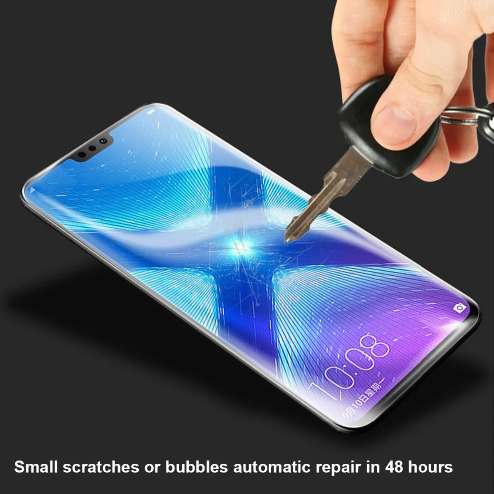 3D полное покрытие мягкая защитная пленка для LG G8 G7 thinQ V50 V30 V20 K8 K10 защита переднего